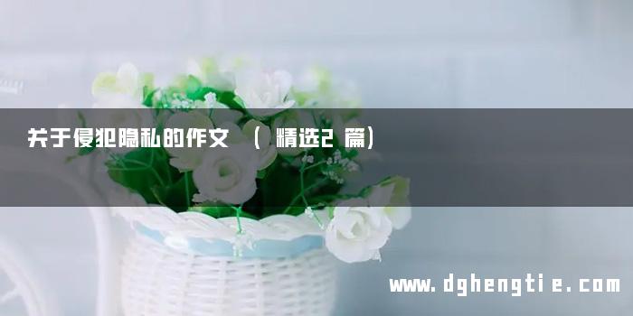 关于侵犯隐私的作文 (精选2篇)